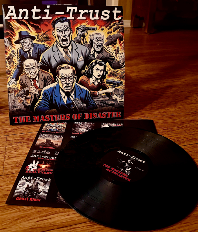 Anti-Trust - The Masters of Disaster Vinyl Album